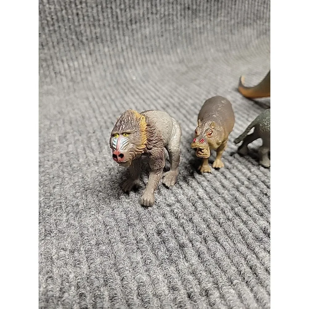 4 Pc Mixed‎ Toy Animals Lot